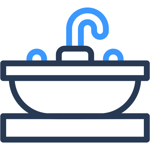 basin washbasin plumbing bathroom sink icon 251143