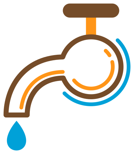 eco tap open save water ecology icon 124144