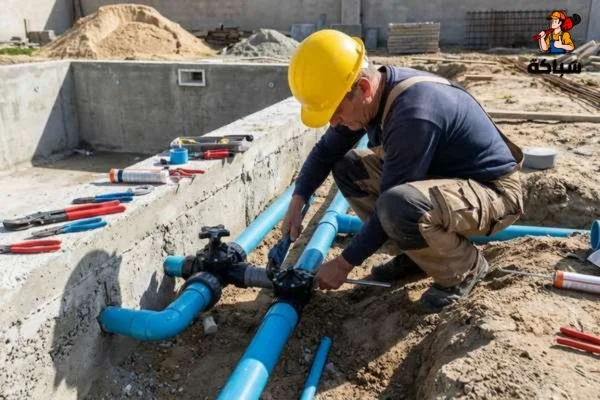 تركيب مواسير حمامات سباحة