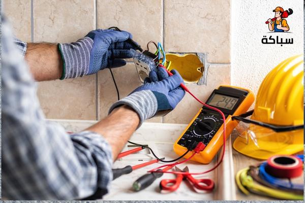 تركيب اسلاك الكهرباء