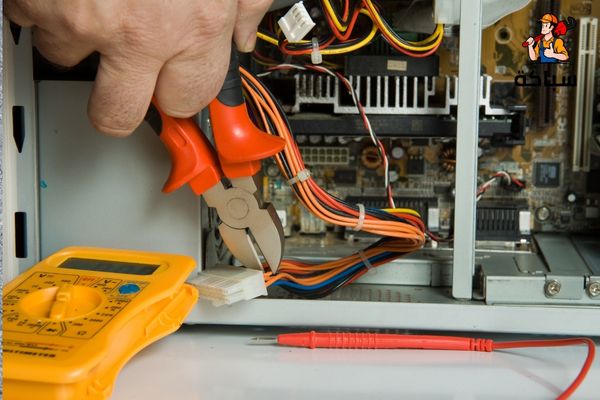 تصليح اسلاك الكهرباء