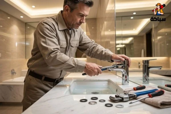 صيانة سباكة الحمامات